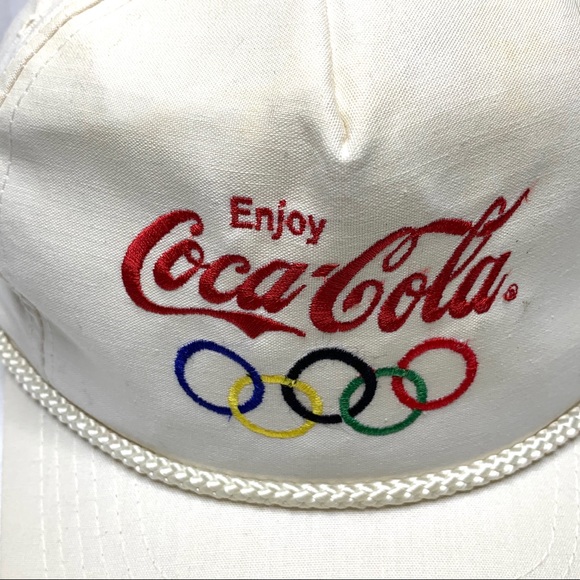 Vintage snap back hat/cap 80s COCA COLA - Picture 2 of 6
